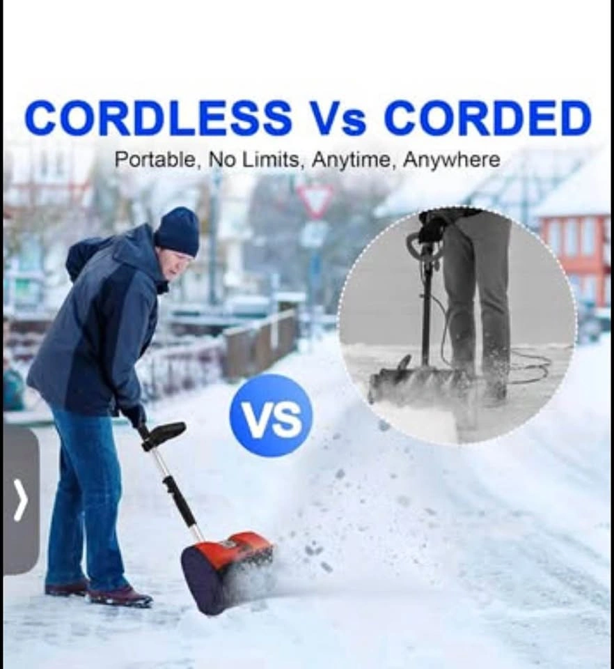 Cordless Snow Shovel