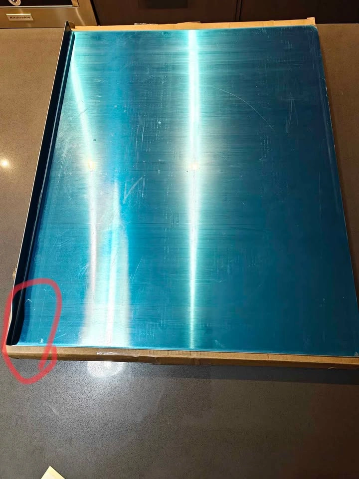 Stainless Steel Pastry Board/cutting board 40cm x 50cm - photo 3