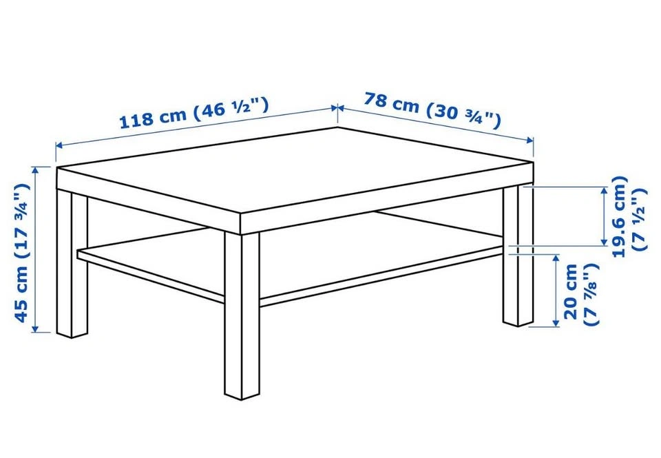 IKEA LACK Table - photo 3