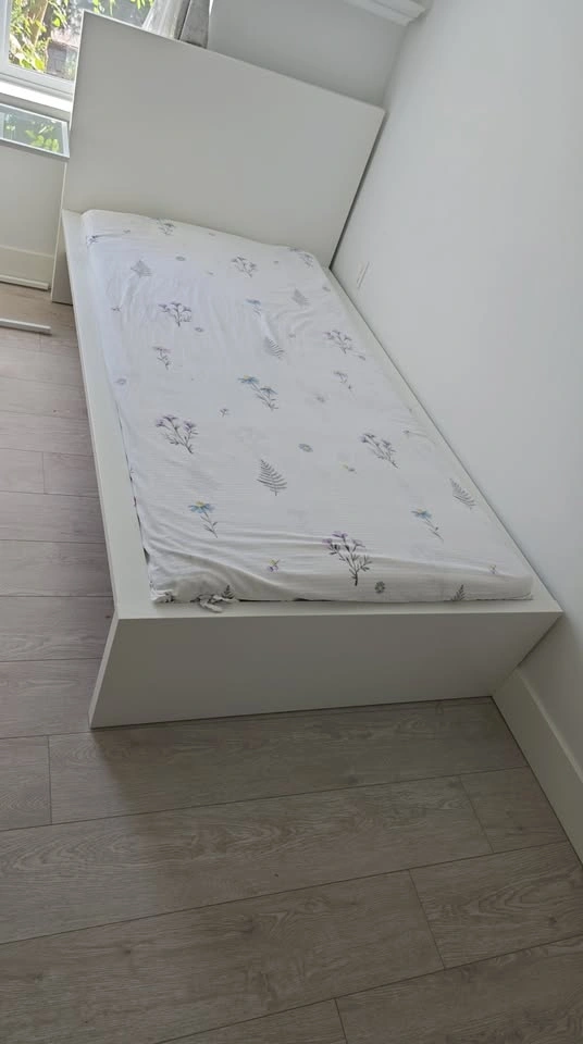 Single Bed Frame with Mattress - photo 2