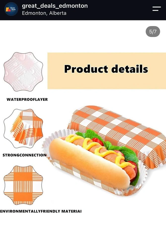 300 Pcs Paper Hot Dog Trays - photo 4
