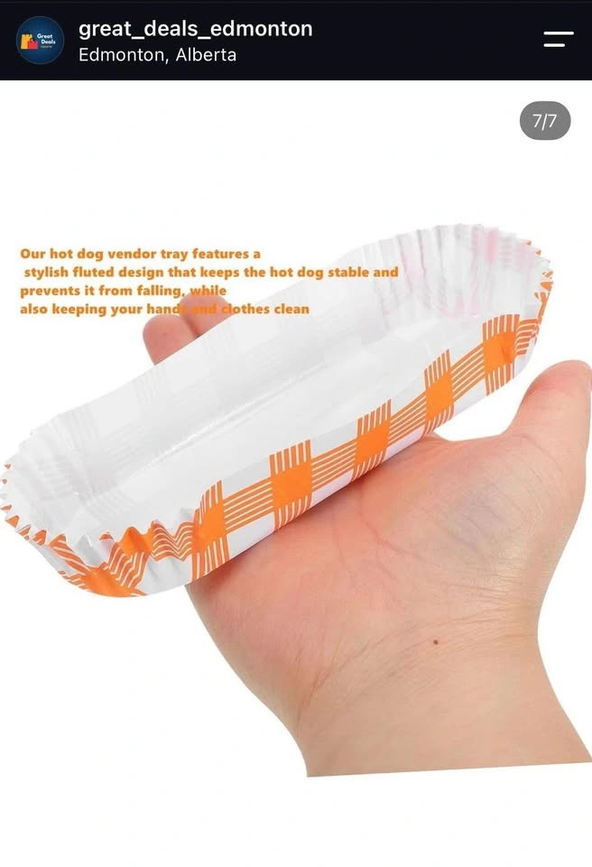 300 Pcs Paper Hot Dog Trays - photo 5