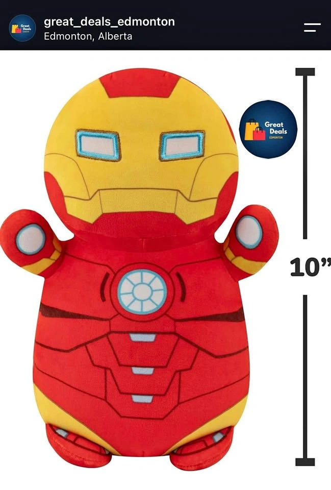 Squishmallows Iron man