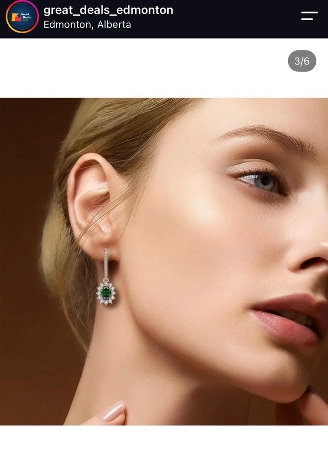 Raymard Design- Dangle Drop Earrings 925 Sterling Silver - photo 3
