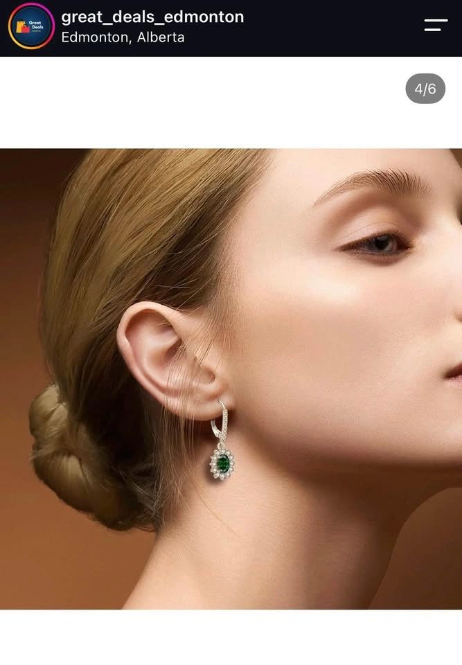 Raymard Design- Dangle Drop Earrings 925 Sterling Silver - photo 4