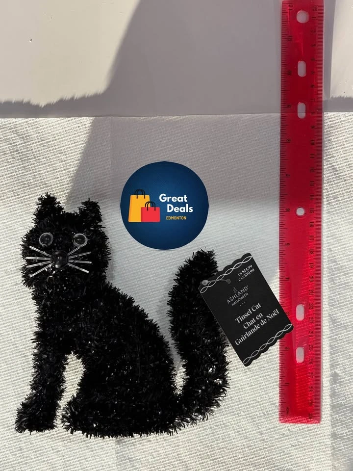 Tinsel Cat Decor - photo 2