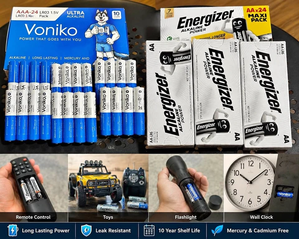 AAA & AA BATTERIES ON SALE