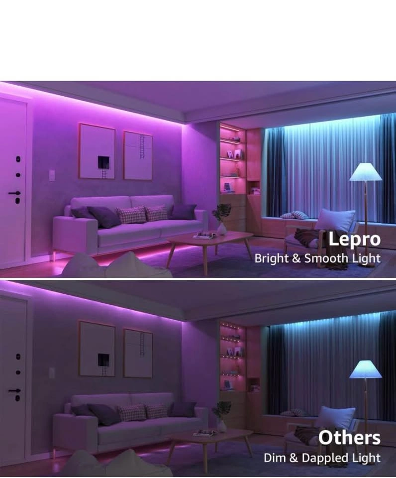 LED strip lights for Christmas or new year - photo 5