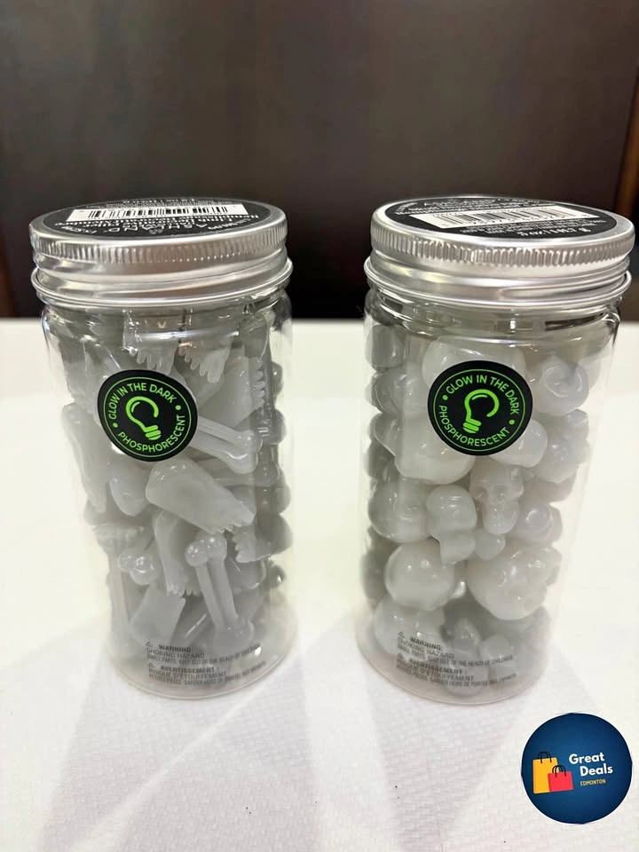 Goody bags filler glow in the dark skeletons