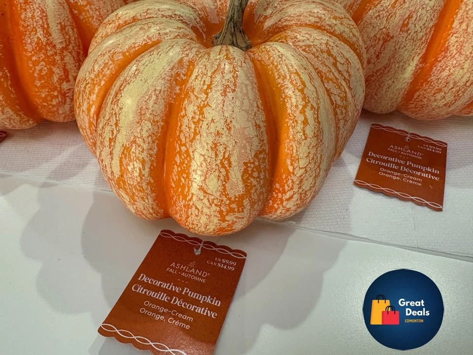 Medium pumpkin decor - photo 2