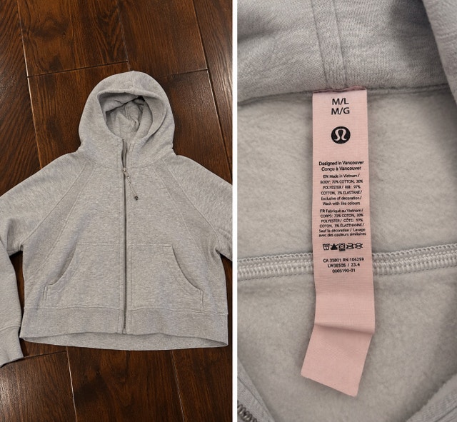 Lululemon Full-Zip Hoodie