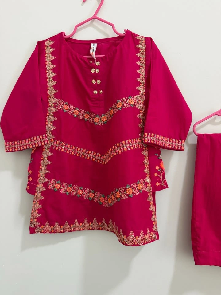 Beechtree kids - Vibrant pink kurta set 💗 - photo 3