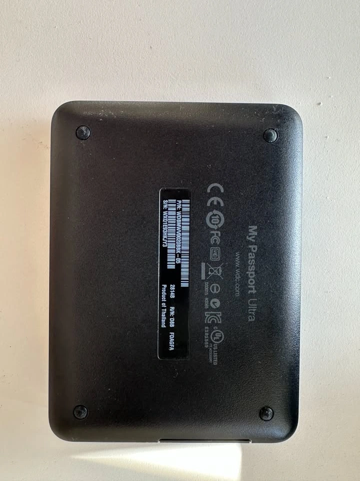 WD My Passport Ultra External Hard Drive – 2TB - photo 2