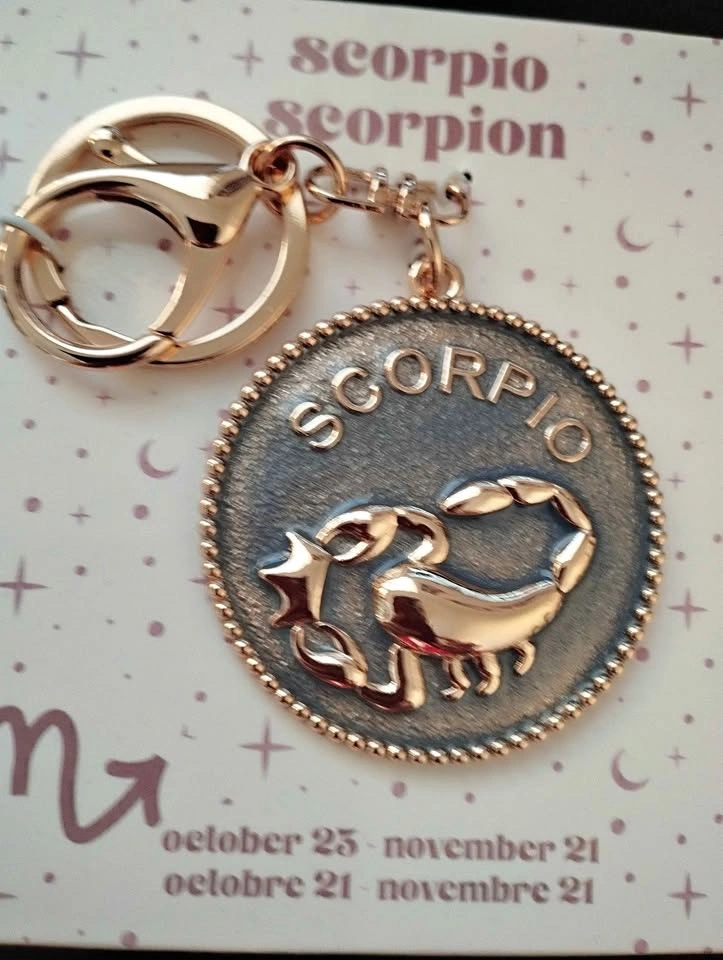 Scorpio keychain