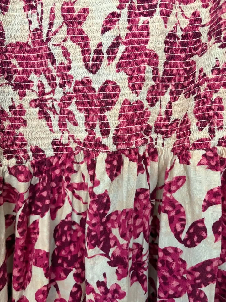 Old Navy XL Smocked Floral Midi Dress - photo 4