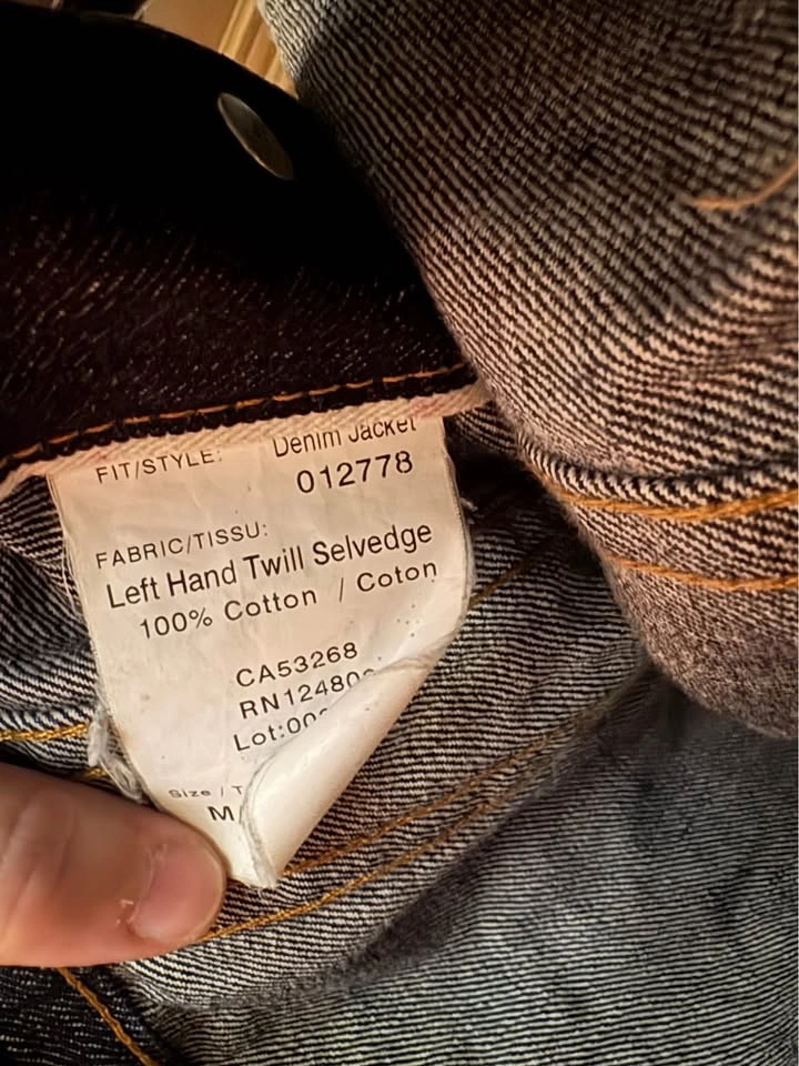 Naked & Famous Denim Jacket Medium - photo 5