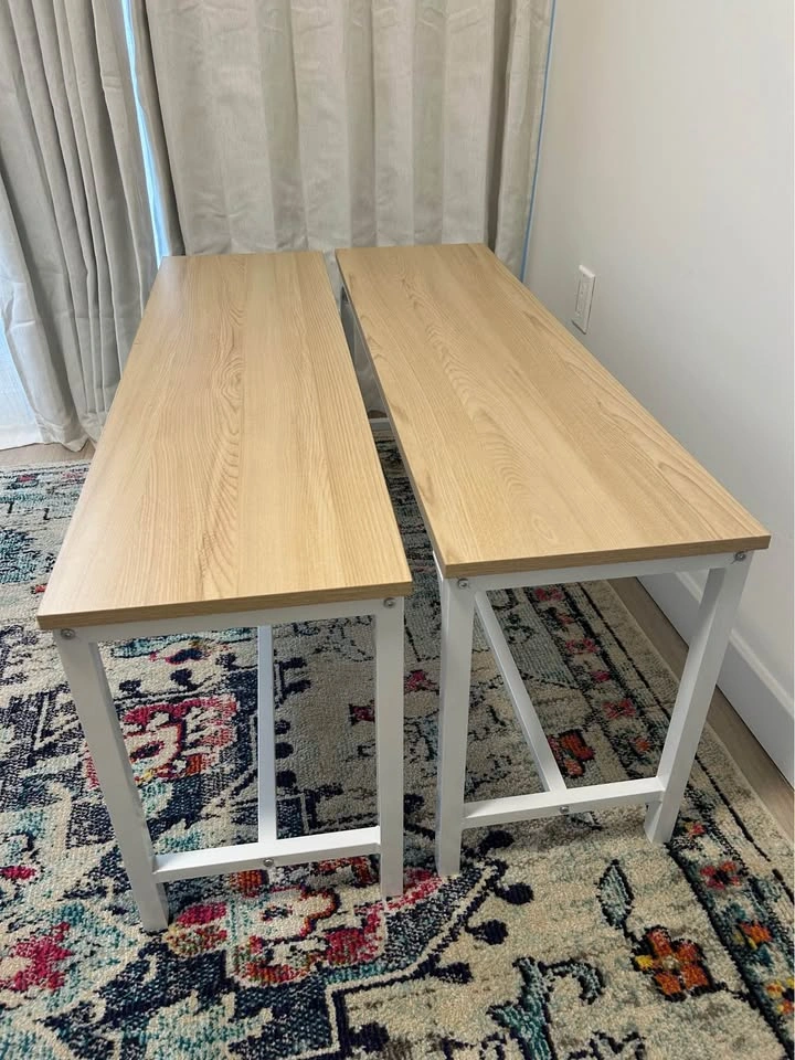 Extendable Dining Table with 2 Benches - photo 5