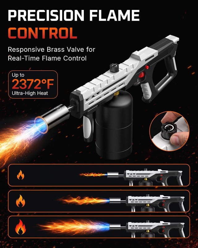 Brand New Powerful Propane Torch Gun – Weed Burner, BBQ - photo 4