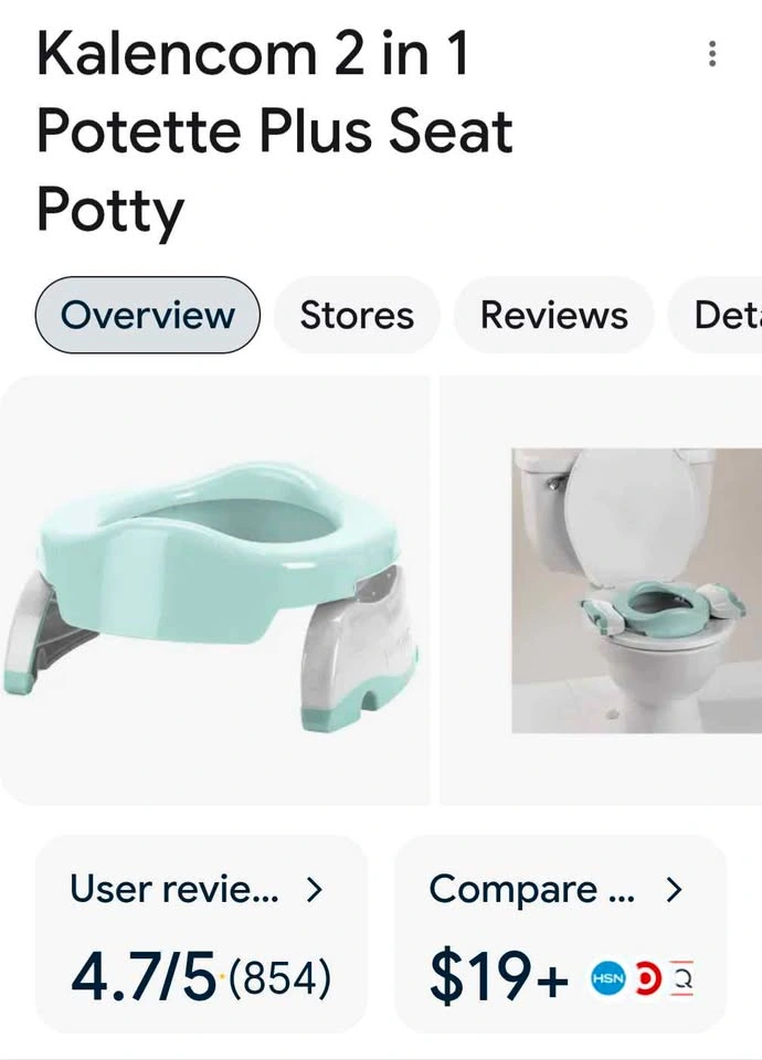 Baby/toddler bundle - Potette plus 2 in 1 travel potty seat and - photo 2