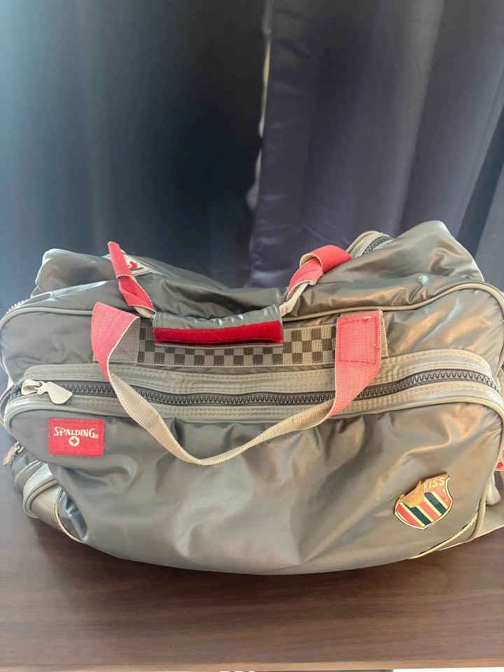 Spalding Grey Duffel Bag