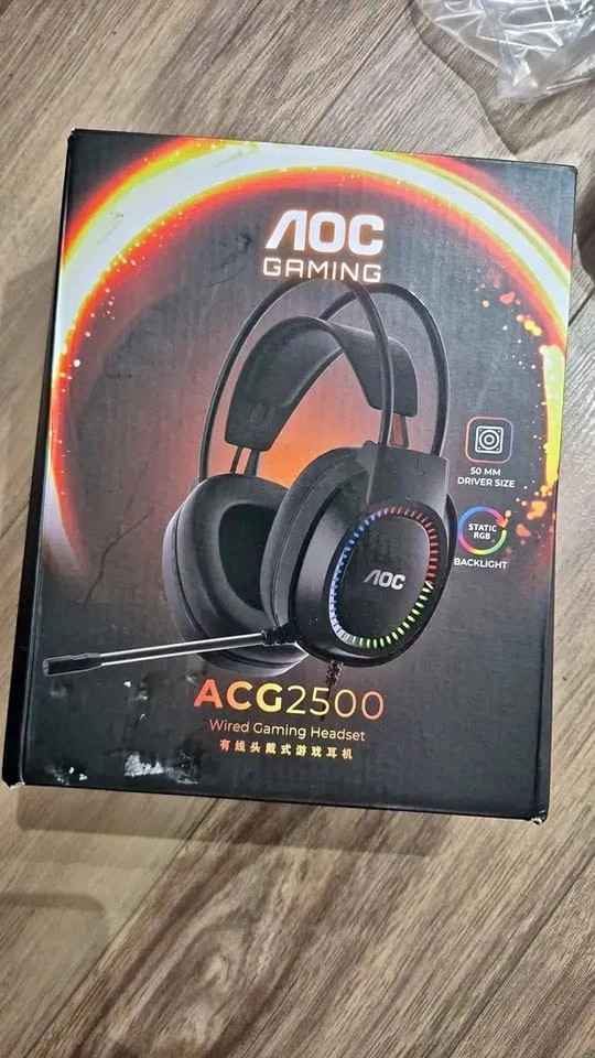Gaming Headset with Mic and RGB