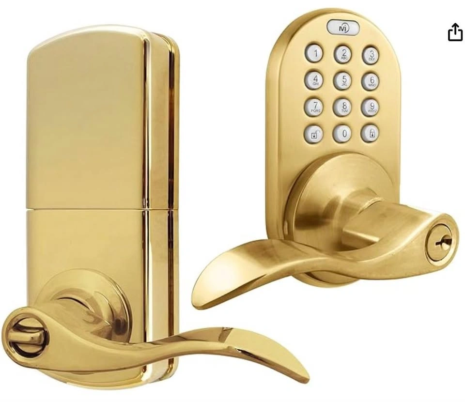 MiLocks Keyless Entry Keypad Lever door lock and handle - photo 2