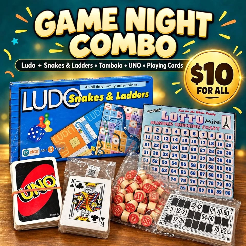 Board & Card Games Combo – $10 for Everything 🎲🃏