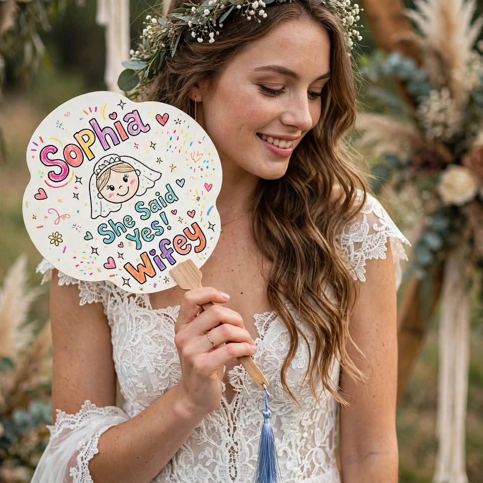 Gold Foil Blank Paddle Fans - DIY Craft Paintable Fans - photo 4