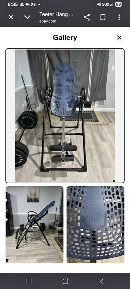 Teeter hang ups model ep 850