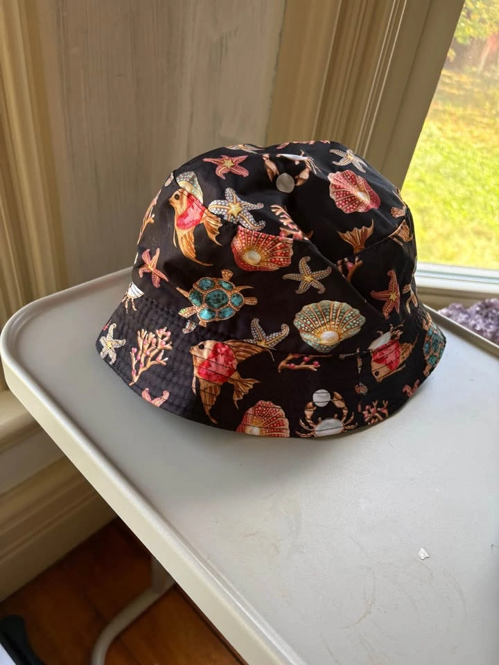 Ocean Life Print Bucket Hat - photo 3