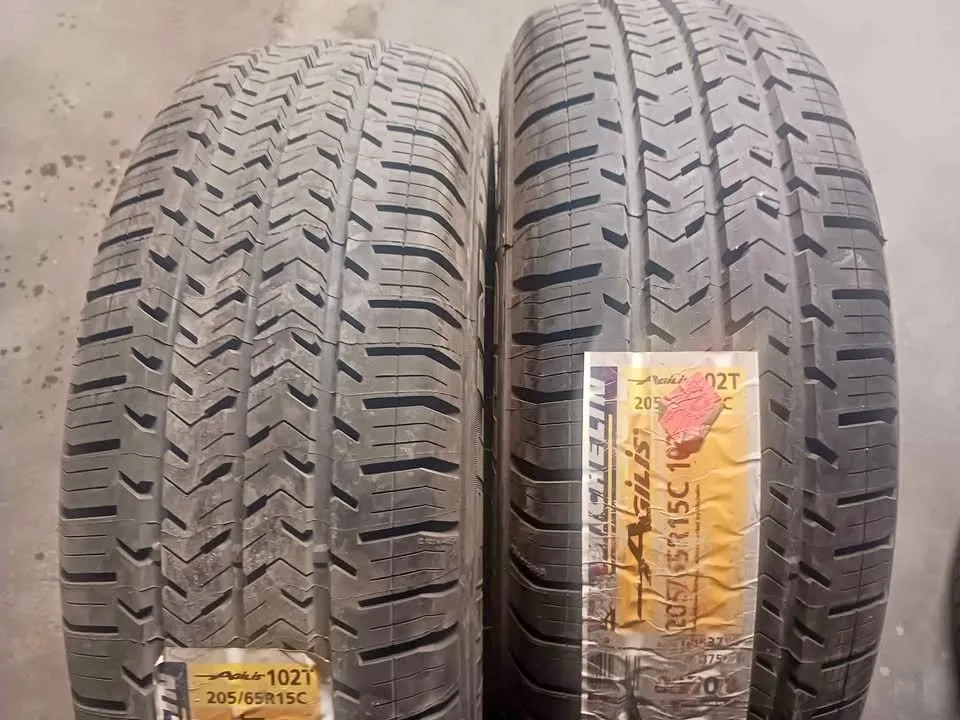 205 65 r15 TWO NEW MICHELIN AGILIS ALPIN TIRES thumbnail