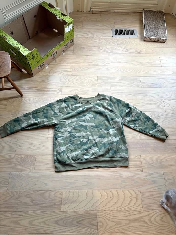 Camo Crewneck Sweatshirt