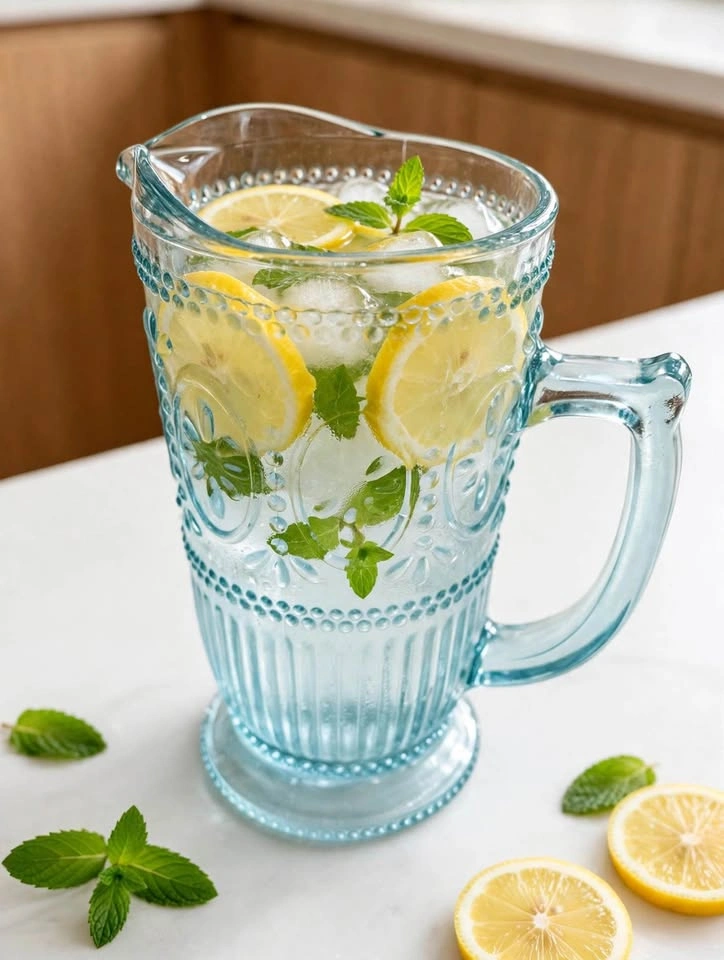 RAZ Imports 50oz Home Sweet Home 9" Pitcher - Blue Adeline - photo 2