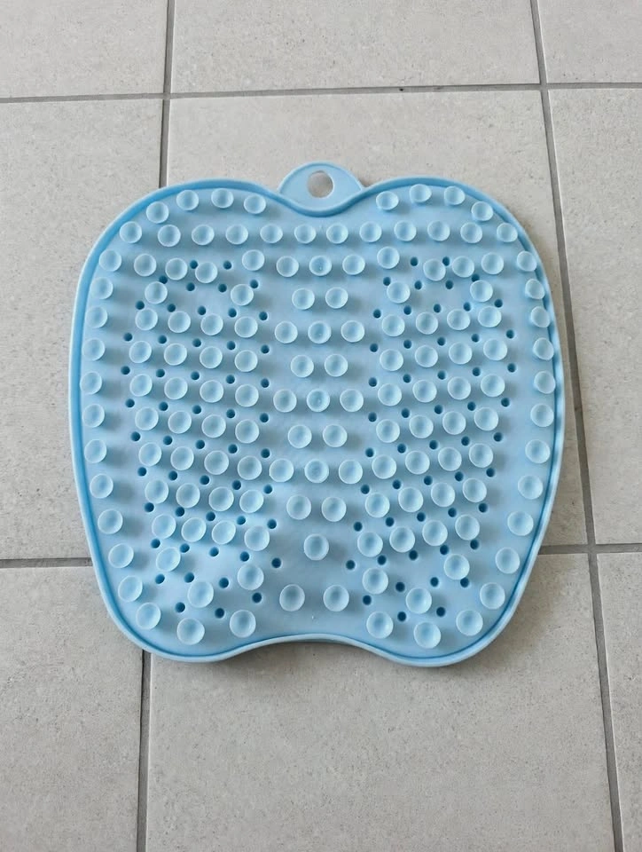 Shower Back and Foot Scrubber Mat - Wall & Floor Suction Cups - photo 3