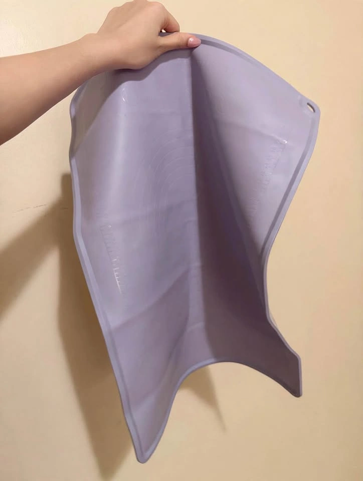 Thick Silicone Pastry Mat 19.7x15.7in - Taro Purple - photo 3