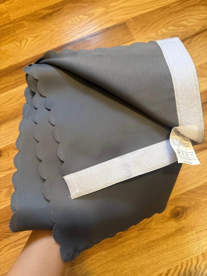 Brand New Self-Adhesive Blackout Curtain, Gray 35in x 40in - photo 2