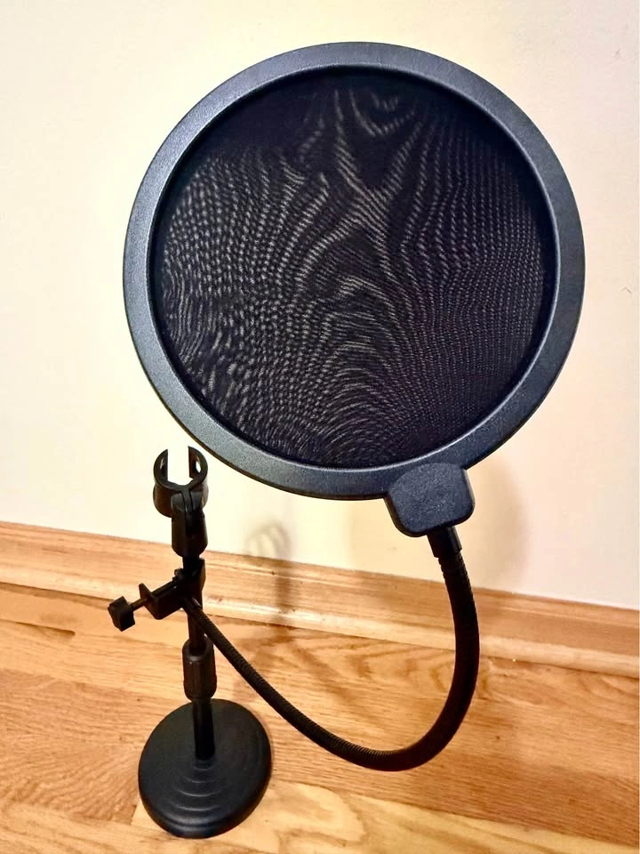 Desktop Microphone Stand with Pop‑Filter - photo 3