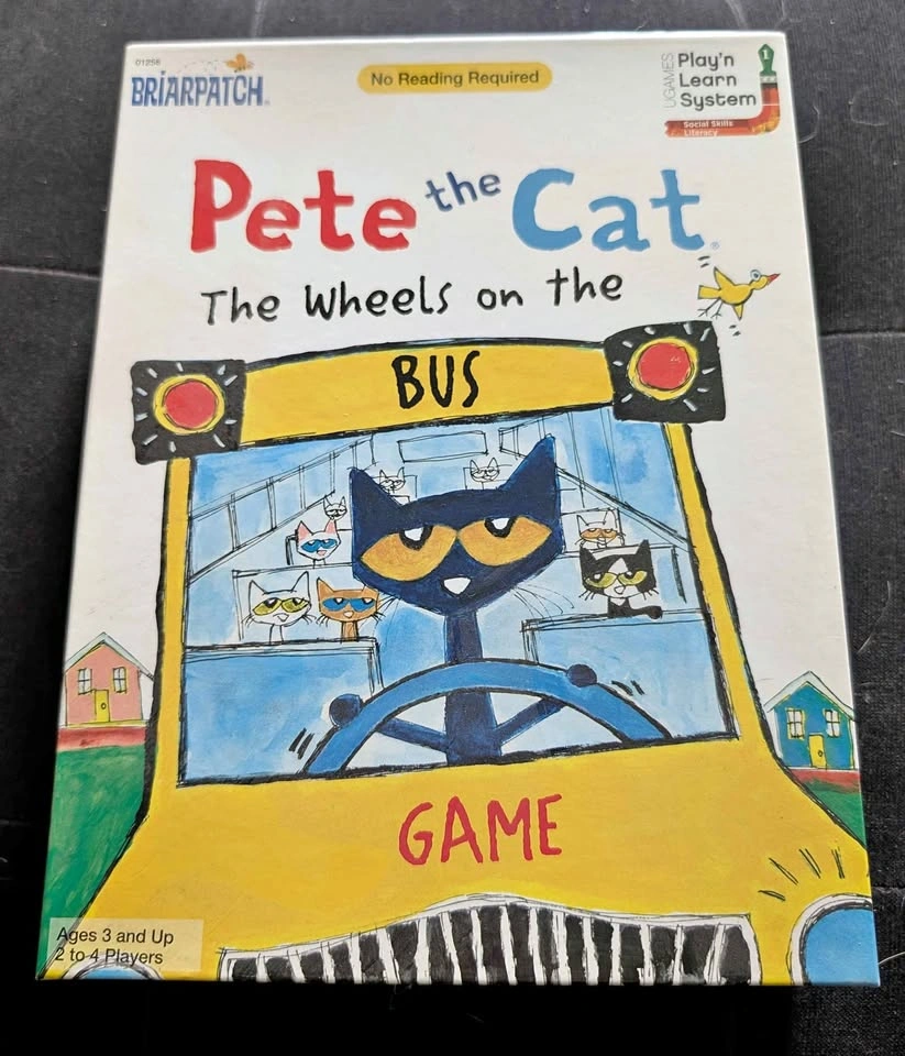 Pete The Cat Wheels On The Bus Game