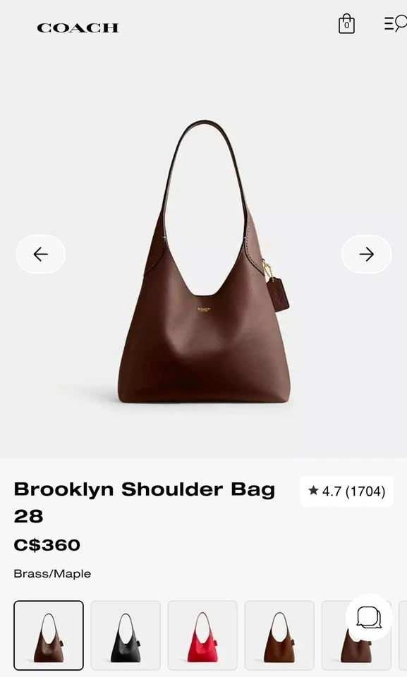 Coach Brooklyn Shoulder Bag 28 - photo 2