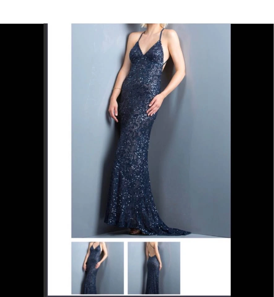 Scala Navy Sequin dress - photo 2
