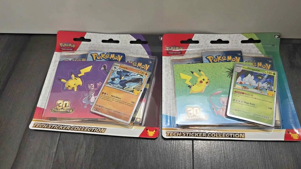 Pokemon TCG 30th Celebrations Tech Sticker