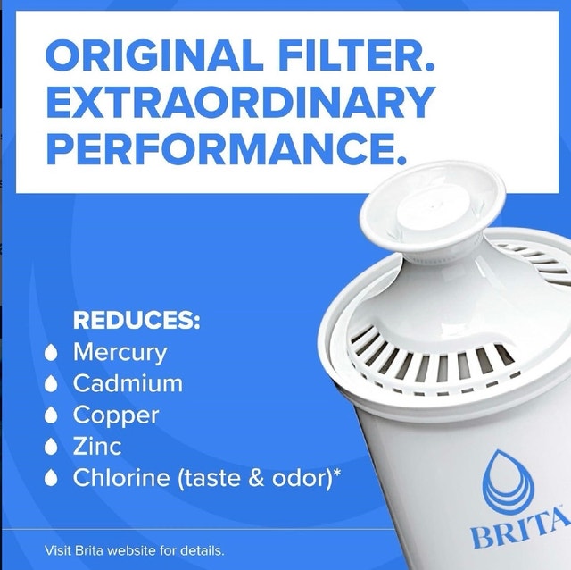 Factory Sealed Brita Standard Water Filter 4 Pack - photo 2