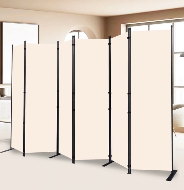 6-Panel Wide Room Divider