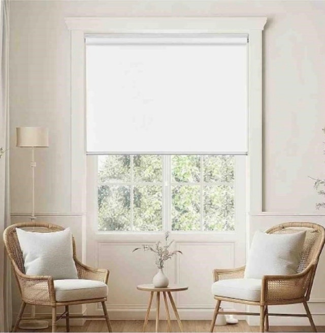 23"x 72" ChrisDowa Blackout Roller Shade, 2pc - photo 2