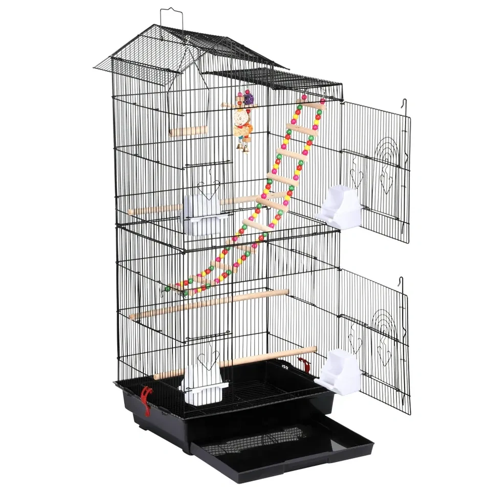 New Black Metal Bird Cage - photo 4