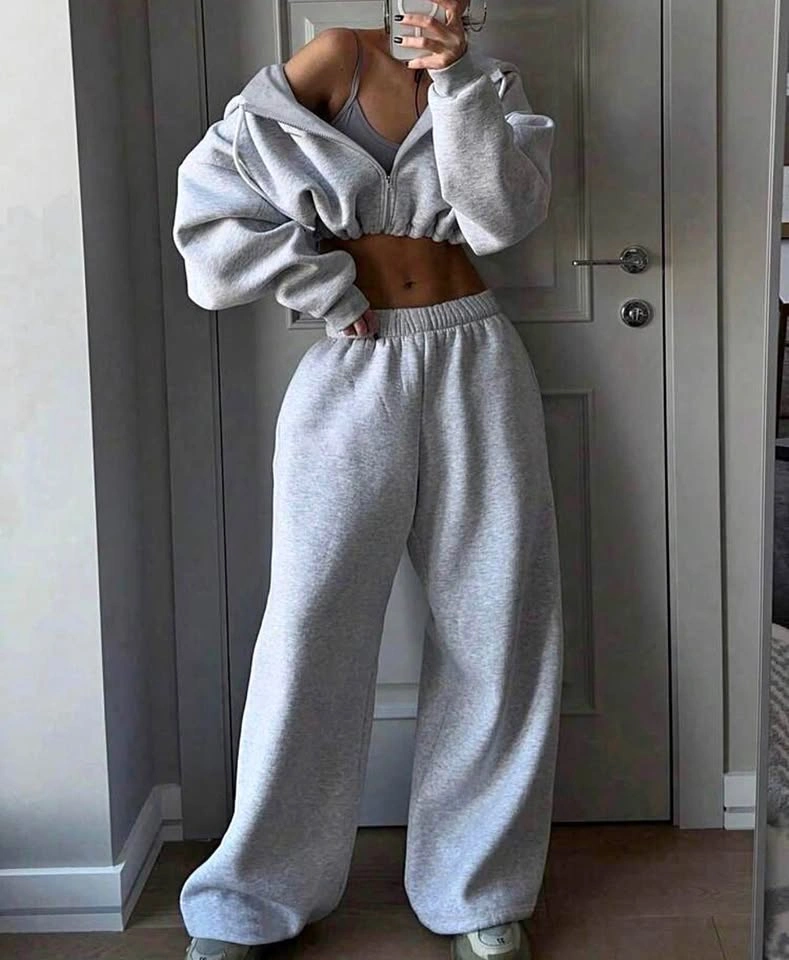 Grey sweatsuit