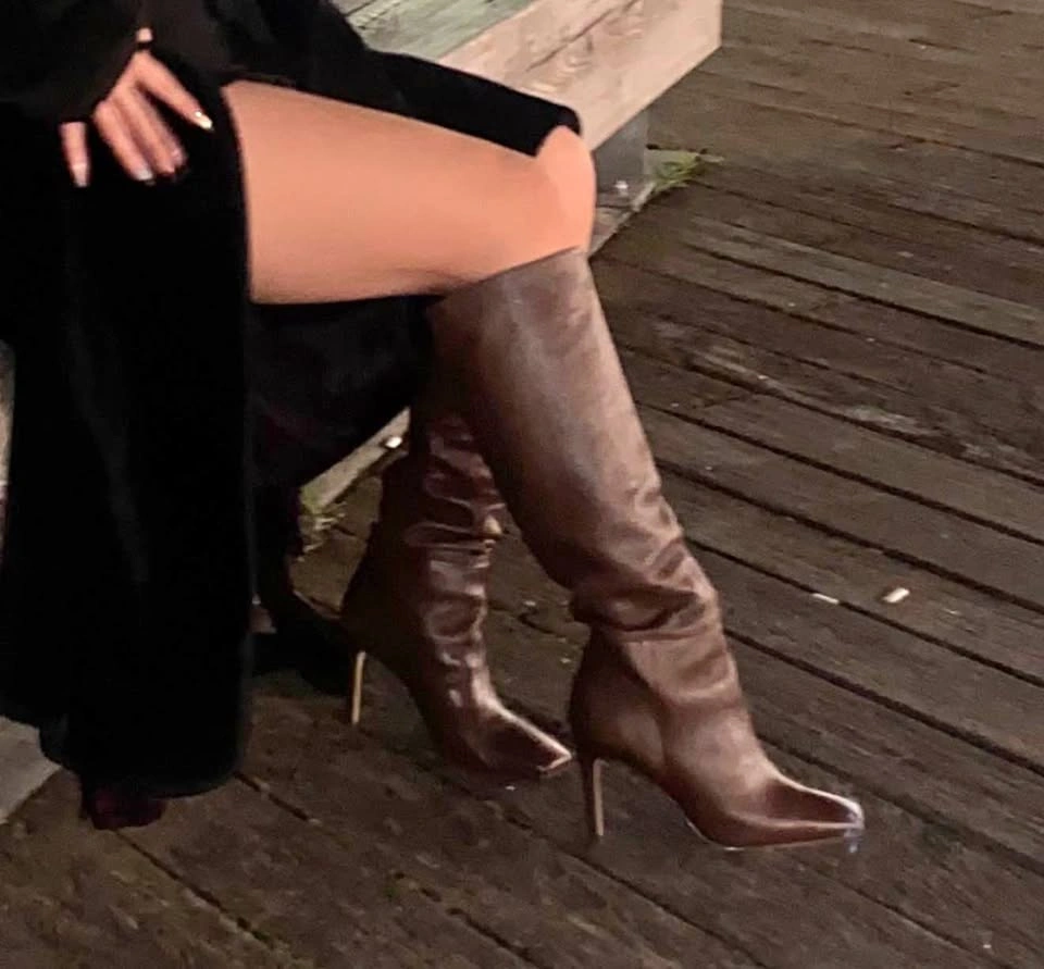 Genuine leather boots