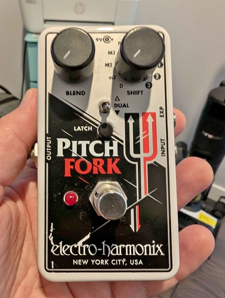 EHX Pitch Fork Pitch Shifter / Octave Pedal - Very Good Conditio