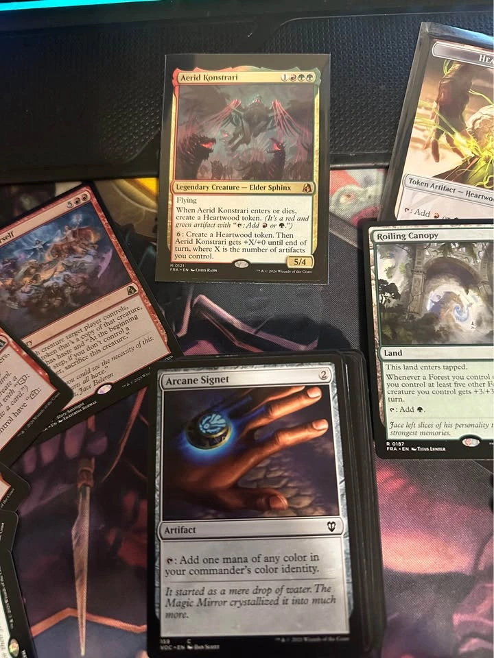 Custom Magic: The Gathering Commander Deck - Aerid Konstrari - photo 5
