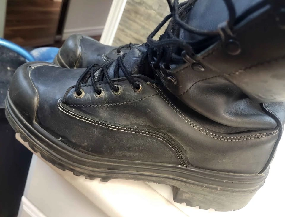 Meta Tech black Workboot Mens size 12 - photo 2